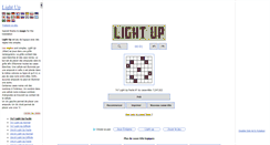 Desktop Screenshot of fr.puzzle-light-up.com