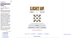 Desktop Screenshot of es.puzzle-light-up.com
