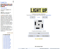 Tablet Screenshot of it.puzzle-light-up.com